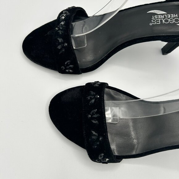 Aerosoles Velvet Strappy Heels - Picture 2 of 12